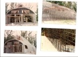 Monolithic indestructible concrete bunker home