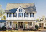 To seduce buyers with charm, Atlanta's John Wieland Homes and Neighborhoods built TNAH 2002 as a plantation-style cottage with island-inspired whimsy. While the elevation points to the past, the bold interiors trumpet 21st-century design and the latest in new-home technology.