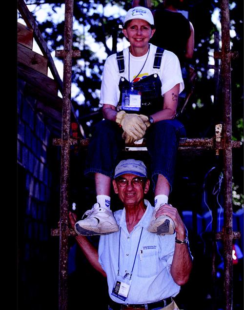 IN CONFLICT: For nearly three decades, Millard and Linda Fuller served as the inspirational leaders of Habitat for Humanity. In recent years, the founders increasingly butted heads with the nonprofit's board.