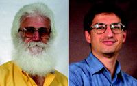 CASE CLOSED: Researchers Bruce Davis (left) and Cyrus Dastur of Advanced Energy recently field tested three crawl-space designs, one vented and two unvented. Their data support building scientists' long-held assertion that closed crawlspaces should be drier and more energy efficient.