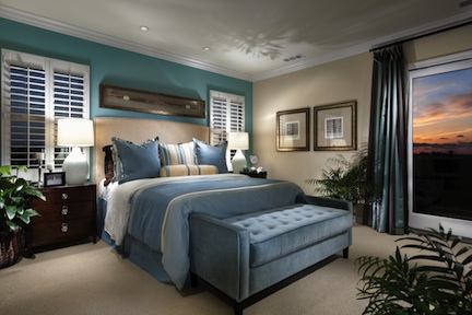 Second Time Around: Pardee Homes reused select furnishings from previous model complexes in the new models for its upscale Terramar community and LivingSmart line of smaller plans.  But you’d never know it.  The spaces cost $3 to $5 less per square foot to merchandise, but they look good as new.