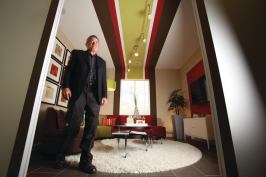 OPENING THE BOX: Howard Englander helped devise Shea Homes' Spaces concept.