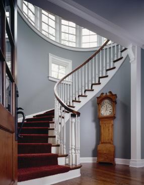 House With a Classical Entryway