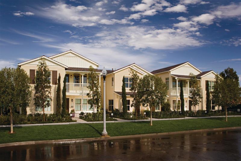 IRVINE REDESIGN: Like many other developers and builders, the Irvine Co. commissioned new, smaller home plans to appeal to buyers at Irvine Ranch. These Bassenian Lagoni-designed homes have been selling well in Irvine’s Woodbury community.