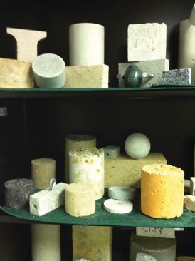 A Nontoxic Solution Geo-Blue Crete’s manufacturing process produces a smaller carbon footprint than Portland Cement.