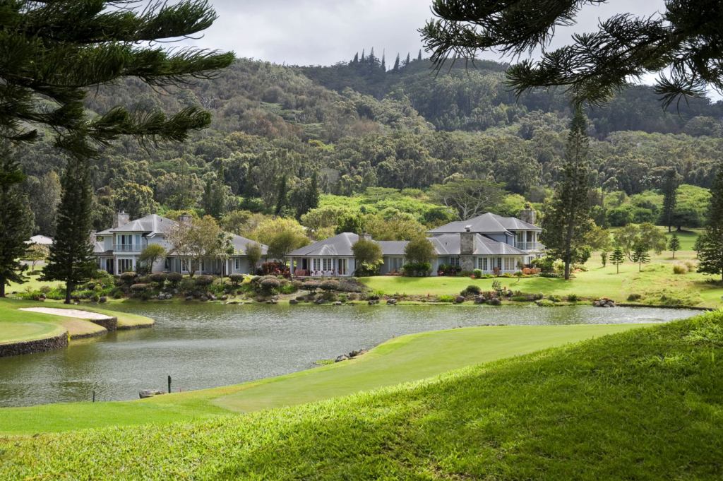 On the Green. Home buyers who don't always play golf still like the open spaces of golf-course living.