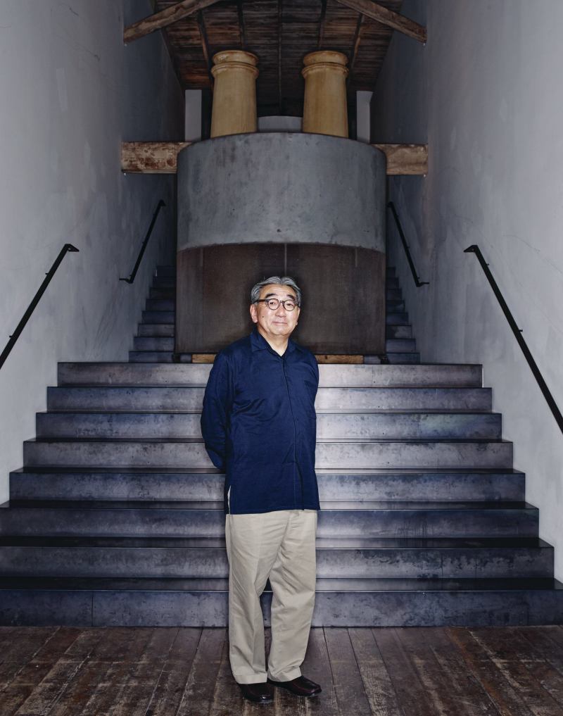 George Suyama, in the Belltown studio of Suyama Peterson Deguchi.