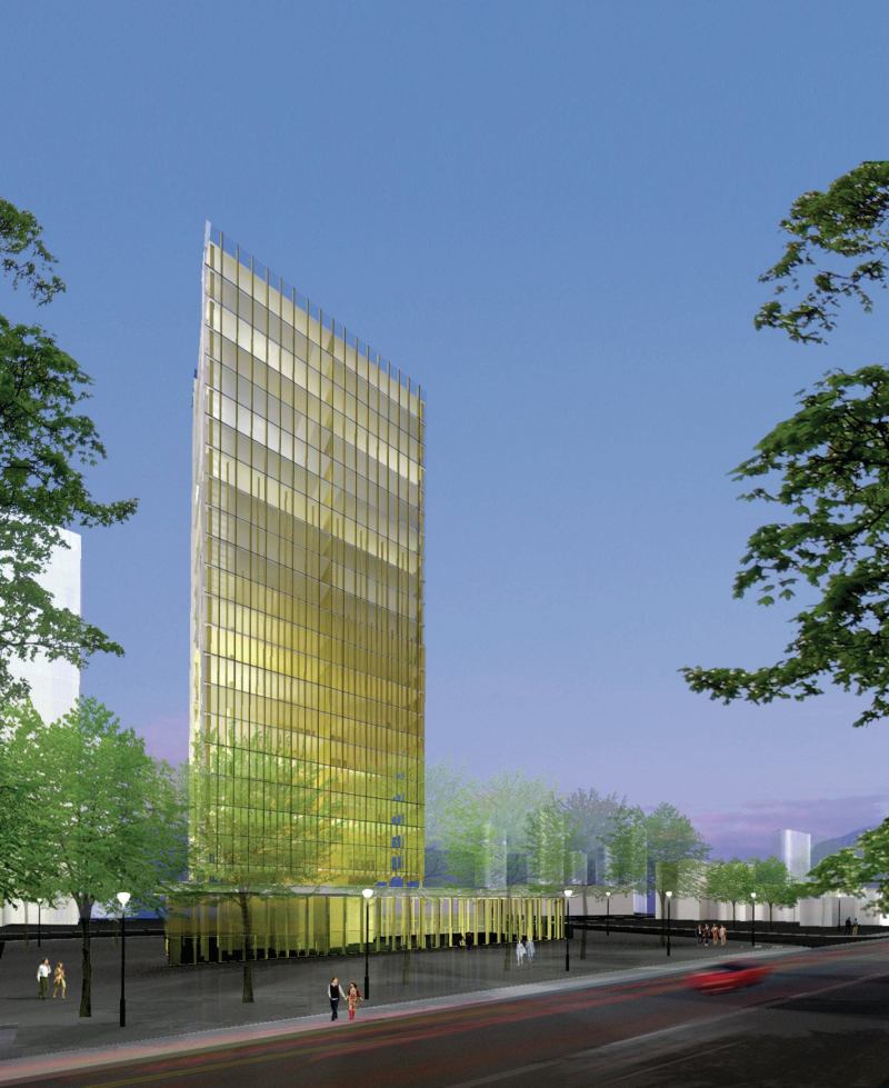 Reaching New Heights In Vancouver, two sites are under consideration for a 20-story tower made with mass timber.
