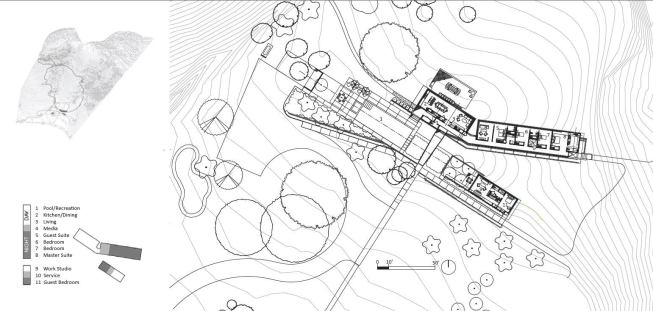 The site plan.