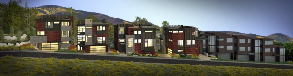 The new Park City development will have expansive views of Old Town, Park City Mountain Resort, and Deer Valley.