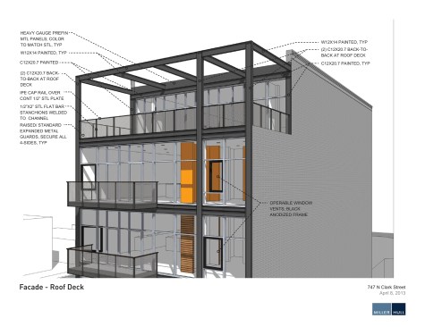 Facade Roof Deck