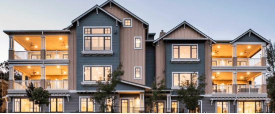 New Home won “Community of the Year” for its Woodbury neighborhood in downtown Lafayette, CA.