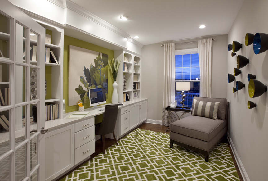 Maximizing space with a shotgun work area