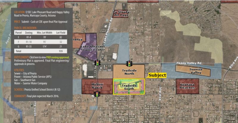 Shea's Trailside South community in Arizona.