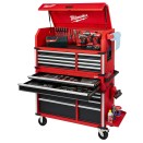 Milwaukee announced the addition of a 46-inch High Capacity Steel Storage Combo to its line of steel storage chest and cabinet offerings.