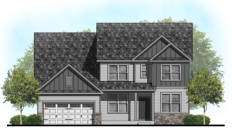The builder's new Godwin farmhouse-style model