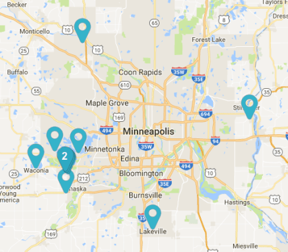 Mattamy comunities around Minneapolis.