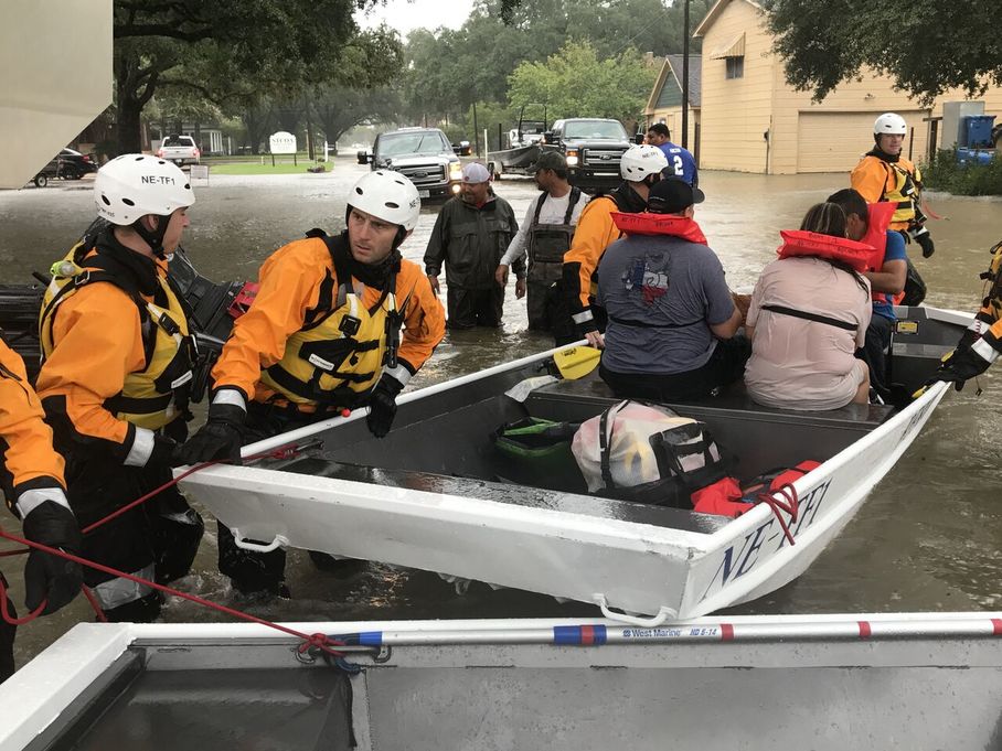 FEMA Urban Search and Rescue team Nebraska Task Force 1 was deployed to support the response to Hurricane Harvey in Texas.