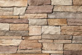 Environmental StoneWorks Non-grouted stacked stone products like Environmental StoneWorks’ Mountain Ledge account for 50 percent of the firm’s national sales. The company offers a turnkey approach to stone veneers, employing trained project managers throughout 15 installation hubs who complete installations on site. Regional product lines reflect authentic colors and designs, with custom veneers also available. &nbsp;