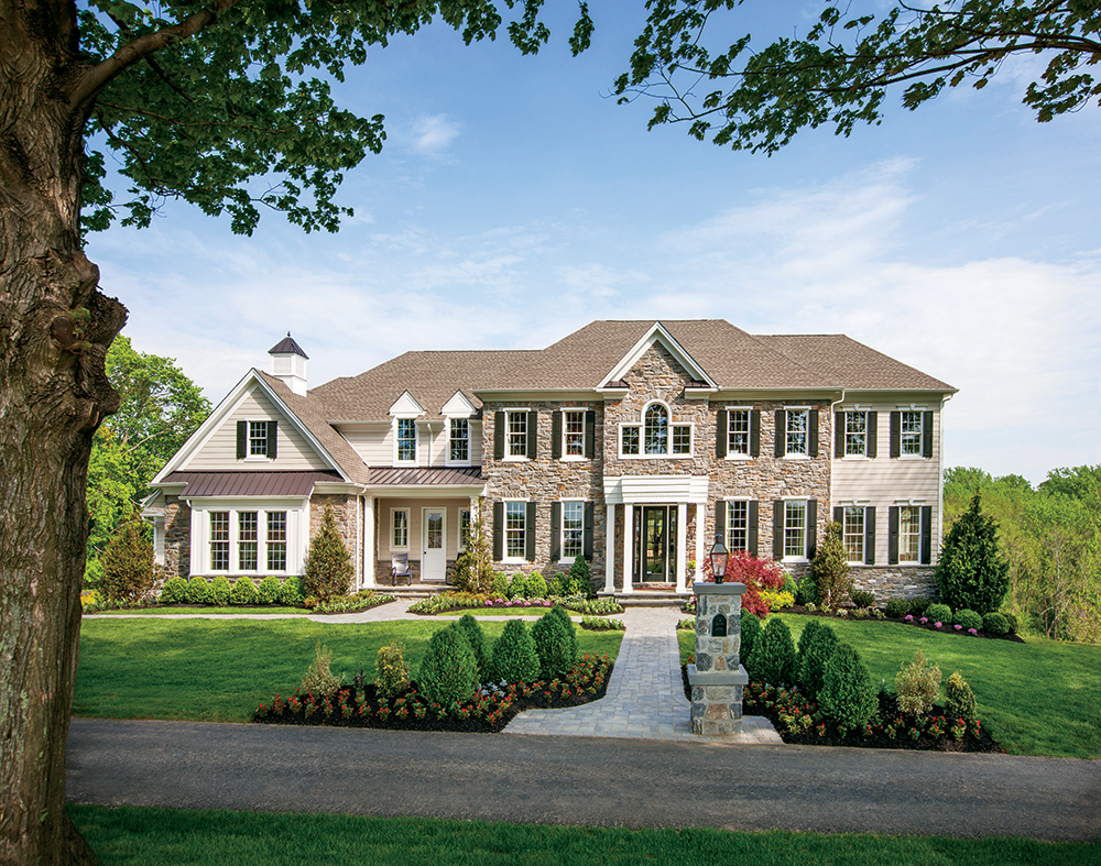 Toll Brothers Weatherstone Liseter model.