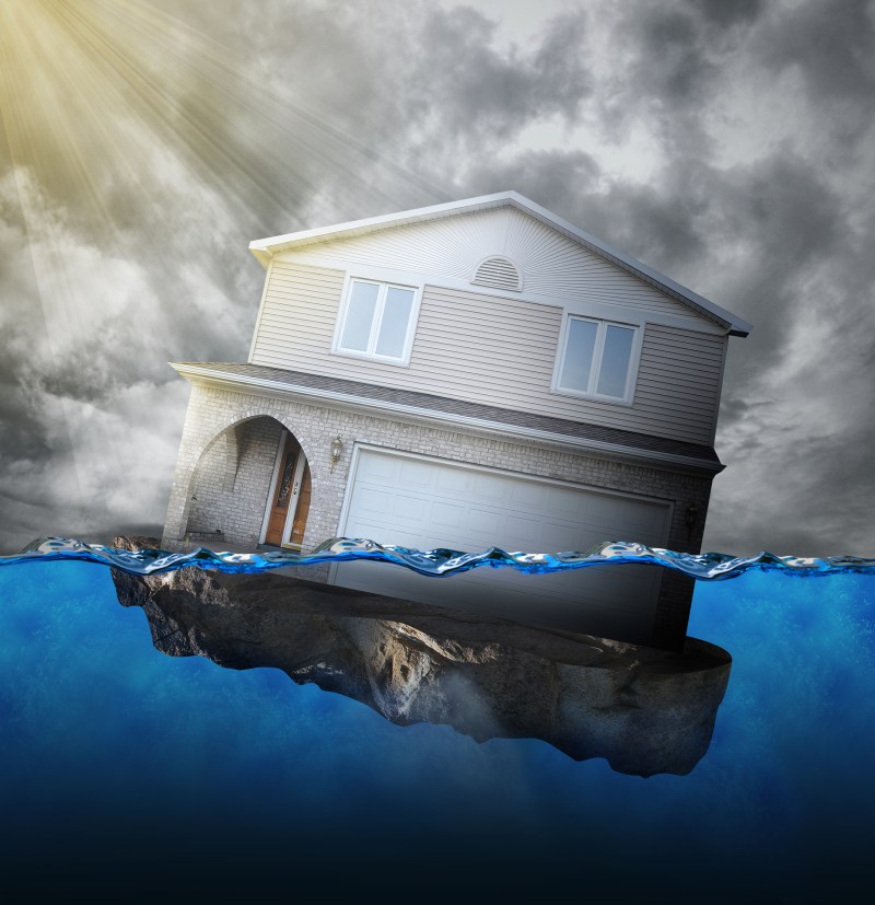 The amount of equity in mortgaged single-family real estate increased 12.2% last year.