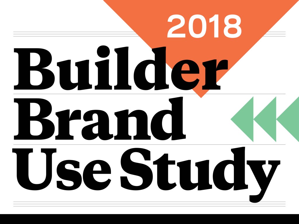 2018 Builder Brand Use Study Results
