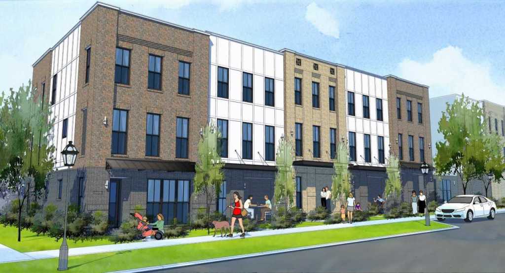 Providence Group's Westside townhomes.