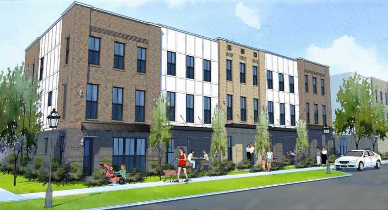 Providence Group's Westside townhomes.