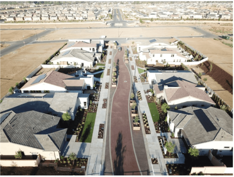 Model homes at Altis.