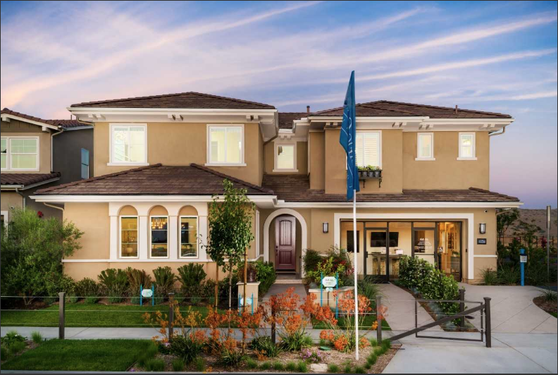A model home in Otay Ranch.