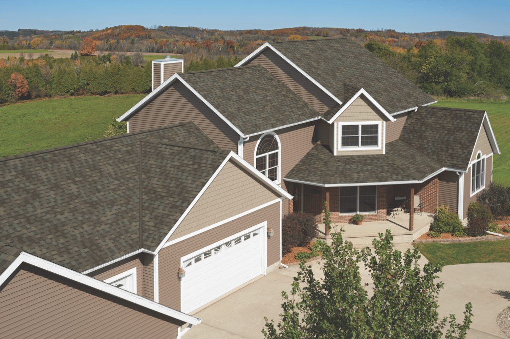 IKO's Dynasty premium-quality laminated performance shingles offer protection from inclement weather.