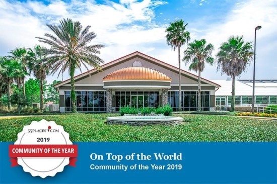 In addition to winning the best community of 2019, On Top of the World has also taken the No. 1 spot on this year’s most popular and best-selling lists. To learn more about On Top of the World, visit 55places.com.