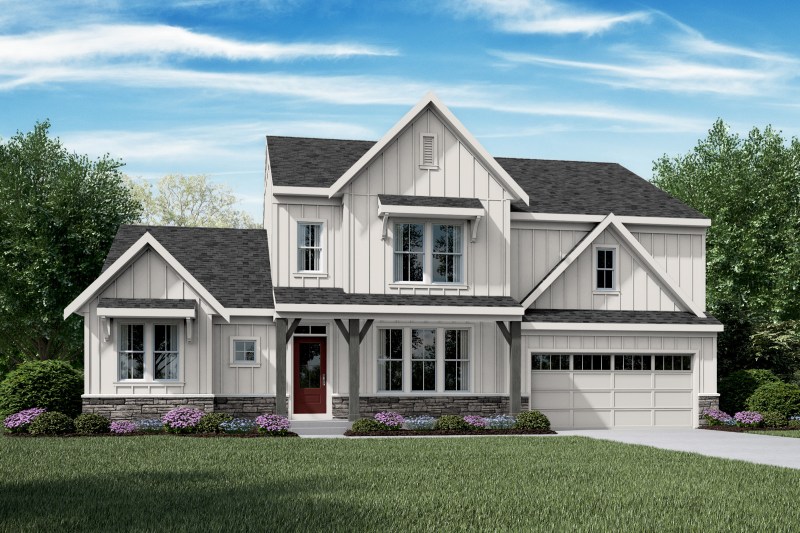 Fischer Homes Leland model.