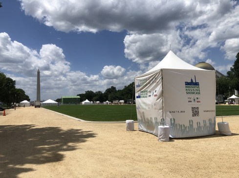 The 2024 Innovative Housing Showcase at the National Mall in Washington, D.C.
