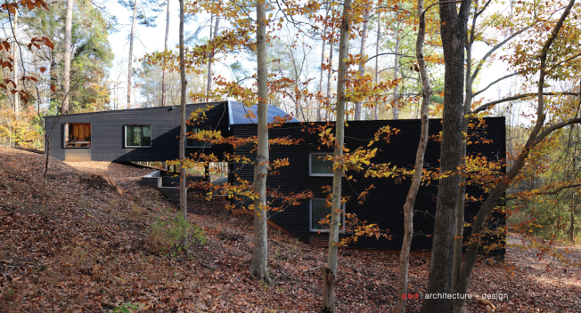 Rear elevation.