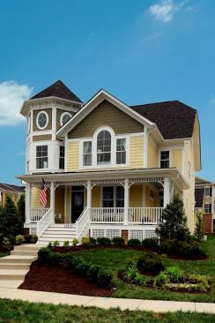 The Queen Anne Victorian model&nbsp;was designed by Newport Beach, Calif.-based&nbsp;Bassenian Lagoni Architects.