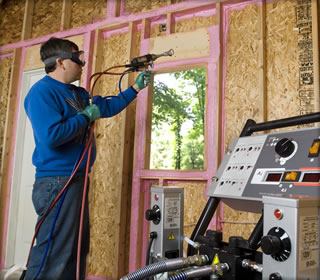Air Sealing System  Air sealing is one of the most important things you can do for a house, but it’s not always done properly. Instead of caulk, use a systemized air sealing product to ensure the job is done right. Seal&nbsp;your house right, and it&nbsp;will improve the performance of your insulation. 
www.ocenergycomplete.com.