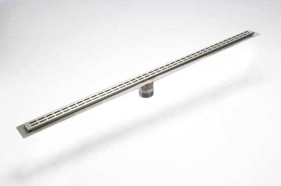 Zero-Clearance Drain: Line drains allow you to eliminate the barriers and thresholds of a shower and are much more accessible for a wheelchair.