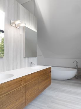 The master bath.