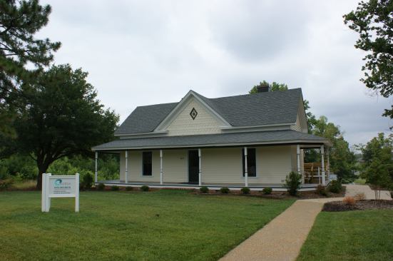 It took Bill Cotton about three years to win the approvals, move, and renovate the 100-year-old farmhouse in Apex, N.C.