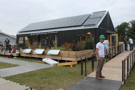 Middlebury College’s Self-Reliance incorporates the best features of the New England farmhouse into a design for the 21st century. The&nbsp;gable roof helps shed snow and rain.