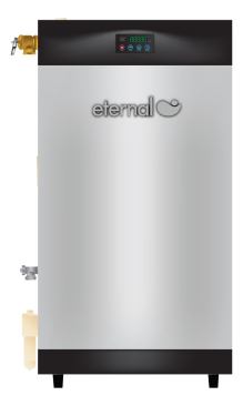 Eternal’s hybrid technology provides continuous hot water similar to its tankless counterparts, but also contains a 20-gallon reserve to support homes with high GPM requirements. The GU125T and GU160T can pump 125 and 160 gallons per hour, respectively, providing almost double the industry average of 83GPH at half the size of a traditional 50-gallon gas water heater. This eco-friendly product exceeds Energy Star with an energy factor of 0.94, runs on a &frac12;” gas line, and is backed by a 12-year no leak warranty on the tank and a five-year warranty on parts, according to the company.