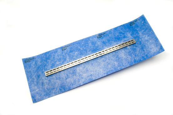 The ProLine slot drain from Quick Drain USA is available in different lengths and six strainer patterns. It allows tiles to be installed without interruptions and is an excellent option for universal design. www.quickdrainusa.com.