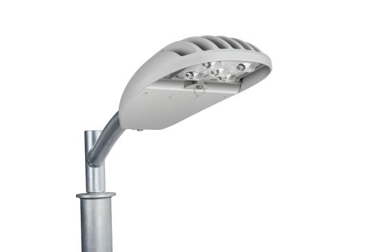 XS-P Series Streetlight from Cree Lighting&nbsp; The XS-P Series LED street and area light delivers 100 lumens per watt of light precisely onto the ground where needed. It is designed to be affordable, with a payback of as little as three years, yet it is compatible with dimming drivers and is available with optional occupancy sensors, remote monitoring, and other lighting controls. These lights have a lumen maintenance (L70) of over 100,000 hours; meet the Illuminating Engineering Society's TM-15-11 test for backlight, uplight, and glare; and come with a five-year warranty. 
cree.com.