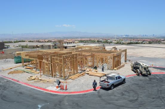 Crews scramble to frame the house and make up time that had been lost earlier in the project.