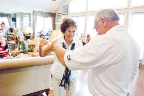 Making sure home shoppers have fun is a goal for Traditions sales events.