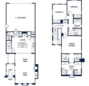 Cachette Pulte Homes Architect: Bucilla Group Architecture Irvine, California Width - 20 feet