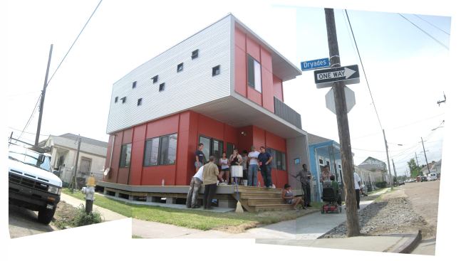 Prototype03 by URBANbuild at Tulane University School of Architecture is a study in compact housing for substandard lots as well as in the feasibility of SIPs in affordable housing. Featuring 6-inch SIP walls, the 1,200-square-foot home measures 25 feet by 31 feet and is located on a busy&nbsp;corner in New Orlean’s Central City neighborhood.