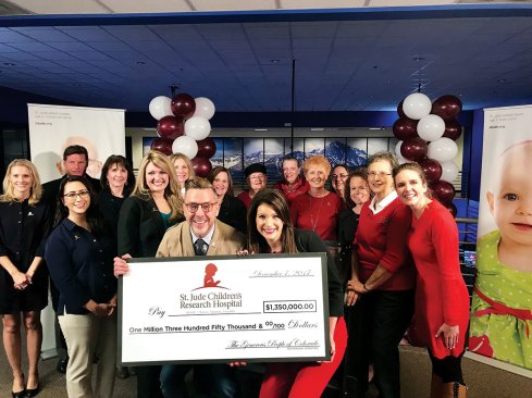 Oakwood Homes has teamed up with St. Jude Children’s Research Hospital eight times to build a St. Jude Dream Home. The 2017 home raised $1.35 million in raffle ticket entries. See Dream Home sidebar.