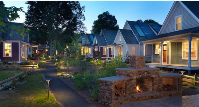 CONCORD RIVERWALK  Concord Riverwalk, selected as Community of the year by the NAHB, is based on a century-old idea of a bungalow community.